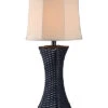 30in Wicker Indoor/Outdoor Table Lamp Home